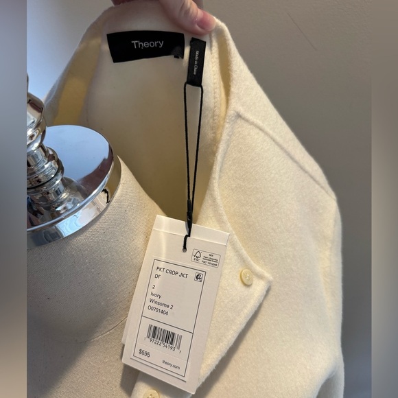 Theory Classic Knit Sweater Jacket - NWT - Picture 8 of 8
